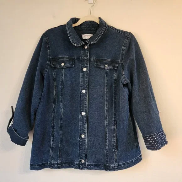 Quacker Factory Jackets Coats Quacker Factory Dream Jeannes